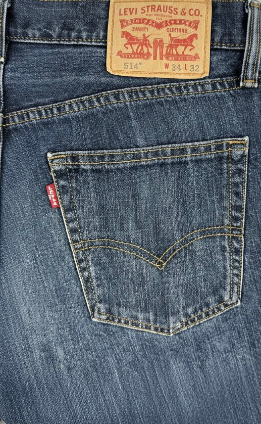 LEVI'S - JEANS IN DENIM BLU MEDIO (Cod.1744)