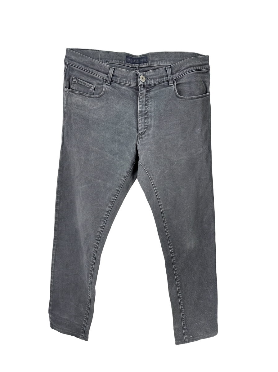 TRUSSARDI JEANS - JEANS IN DENIM GRIGIO