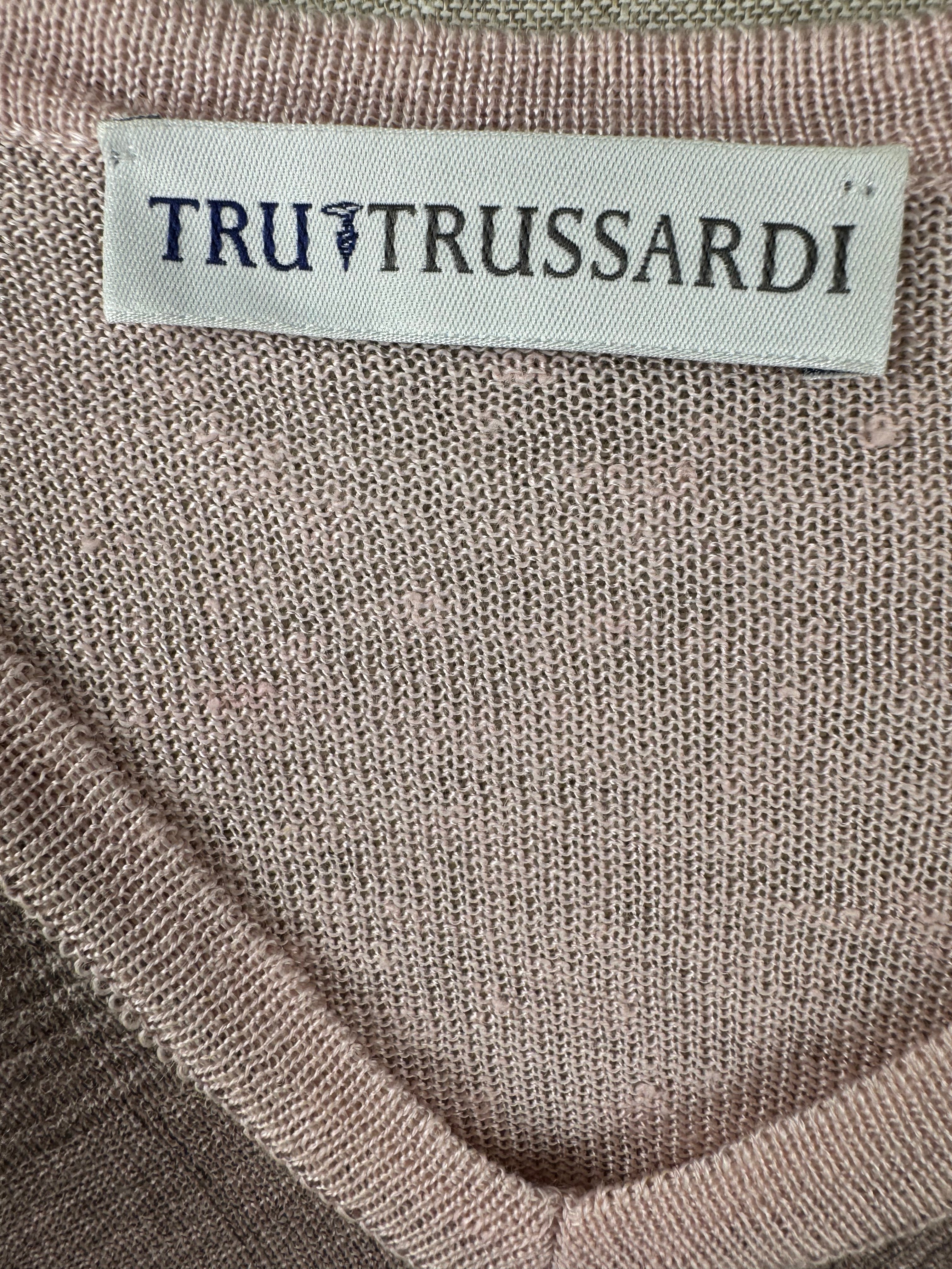 TRUSSARDI - GILET IN MAGLIA
