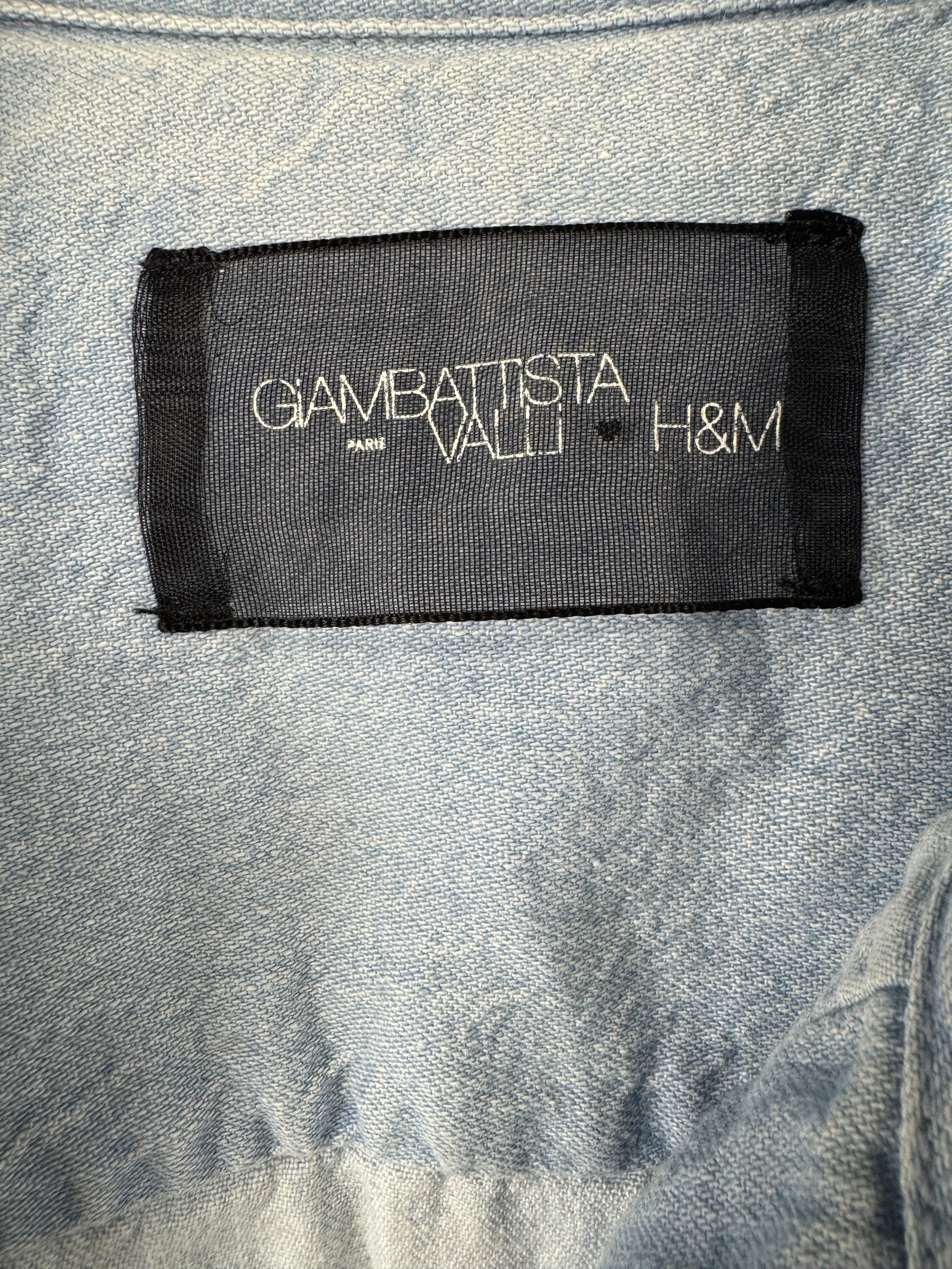 GIAMBATTISTA VALLI - CAMICIA IN DENIM