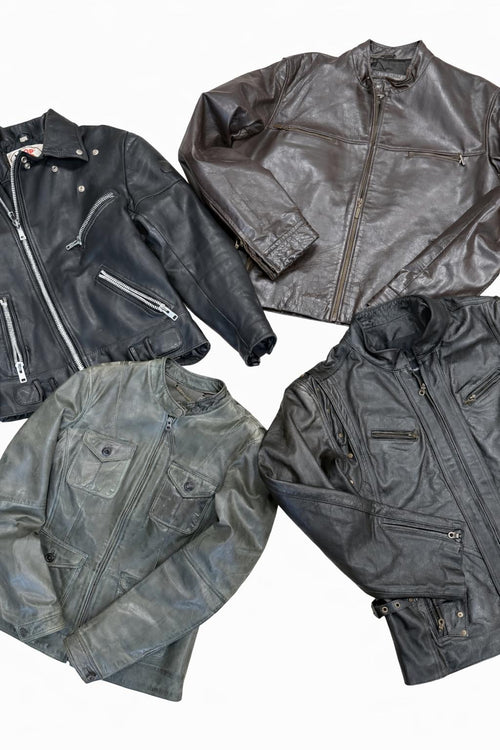 BOX JACKETS LEATHER/SUEDE