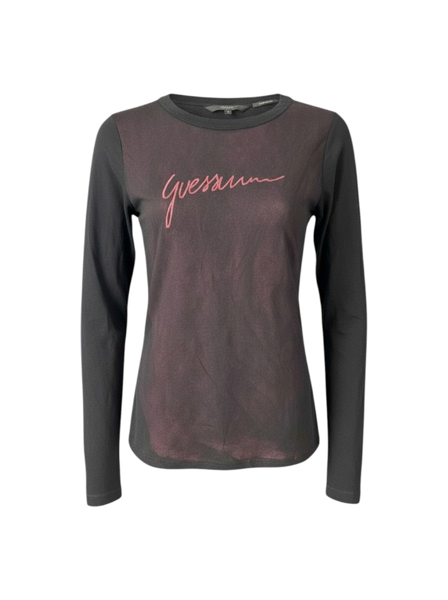 GUESS - MAGLIA A MANICHE LUNGHE